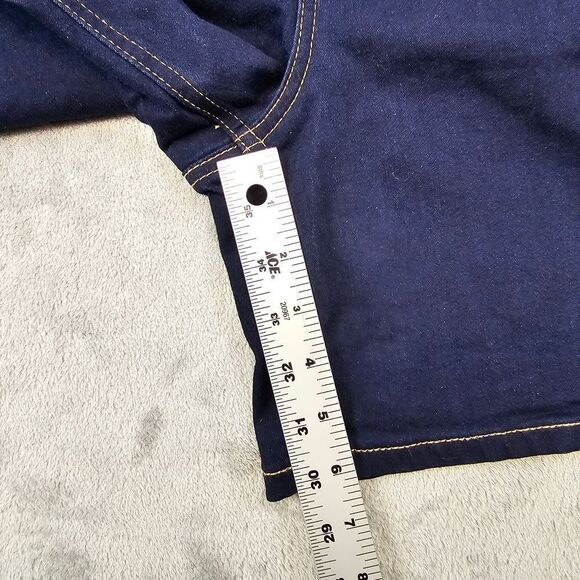 Hydraulic Jean Shorts Womens 6 Dark Wash Nolita High Rise Curvy‎ Style Stretch - Picture 6 of 9